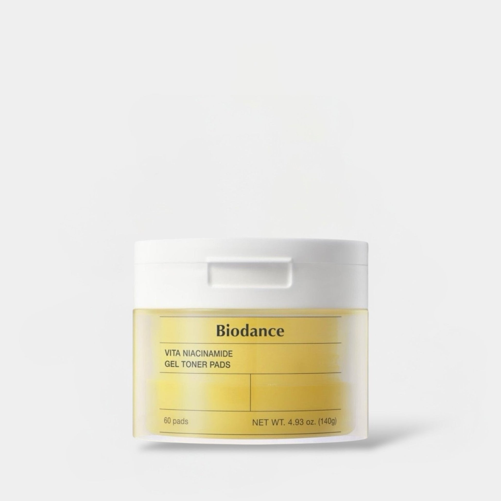 Biodance Vita Niacinamide Gel Toner Pads (60 Pads) وسادات تونر جل نياسيناميد فيتا من بايودانس - Princess Cosmetics Qatar