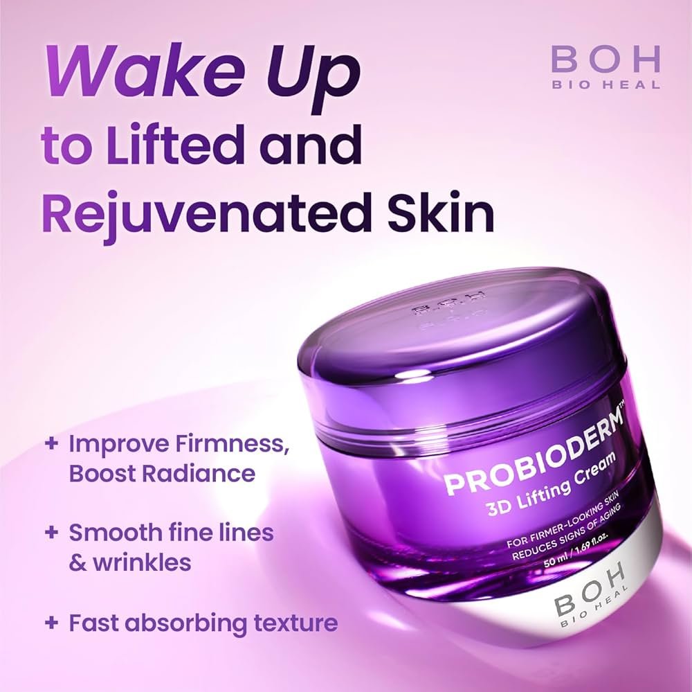 BIOHEAL BOH Probioderm 3D Lifting Cream 50ml كريم الرفع ثلاثي الأبعاد من بوه بروبيوديرم - Princess Cosmetics Qatar