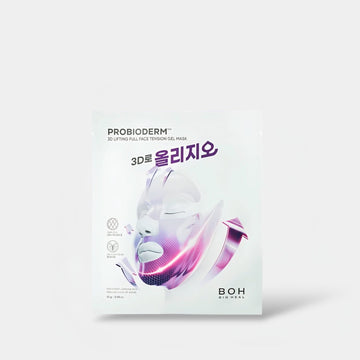 Bioheal BOH Probioderm 3D Lifting Full Face Tension Gel Mask (1 Sheet) قناع جل بيوهيل بروبيوديرم ثلاثي الأبعاد لشد الوجه بالكامل - Princess Cosmetics Qatar