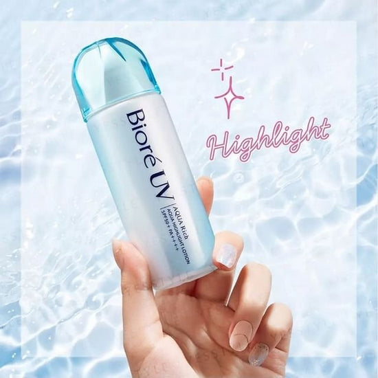 Biore UV Aqua Rich Aqua Highlight Lotion 70ml لوشن بيوريه أكوا ريتش أكوا هاي لايت - Princess Cosmetics Qatar