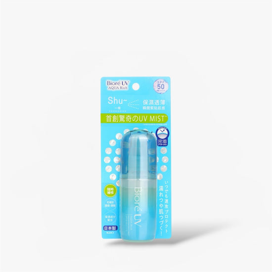Biore UV Aqua Rich Aqua Protect Mist 60ml رذاذ بيوريه للحماية من الأشعة فوق البنفسجية أكوا ريتش أكوا بروتيكت - Princess Cosmetics Qatar