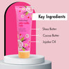 Bodycology Shea Butter Body Cream Pink Vanilla Wish 227g كريم الجسم بزبدة الشيا من بودي كولوجي برائحة الفانيليا الوردية - Princess Cosmetics Qatar