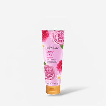 Bodycology Shea Butter Body Cream Sweet Love 227g كريم الجسم بزبدة الشيا من بوديكولوجي سويت لوف - Princess Cosmetics Qatar