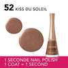 Bourjois 1 Second French Riviera Nail Polish - 52 Kiss Du Soleil بورجوا طلاء أظافر 1 سيكوند فرنش ريفييرا - 52 كيس دو سولاي - Princess Cosmetics Qatar