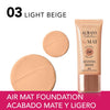 Bourjois Always Fabulous Air Mat Matte Foundation بورجوا أولويز فابولوس إير مات – كريم أساس مطفي - Princess Cosmetics Qatar