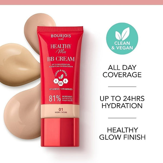Bourjois Healthy Mix BB Cream بورجوا هيلثي ميكس بي بي كريم - Princess Cosmetics Qatar