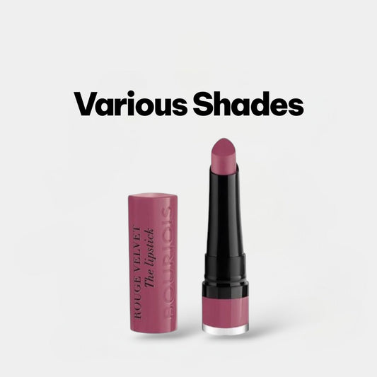 Bourjois Rouge Velvet Lipstick بورجوا روج فيلفيت أحمر شفاه - Princess Cosmetics Qatar