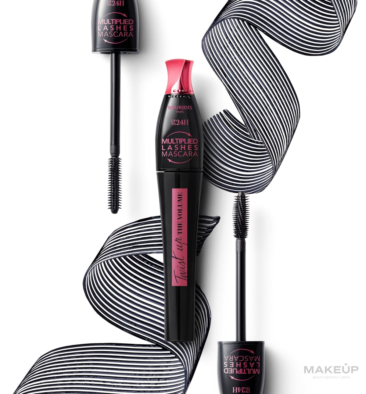 Bourjois Twist Up 24Hr The Volume Mascara بورجوا تويست أب 24 ساعة ماسكارا لتكثيف الرموش - Princess Cosmetics Qatar