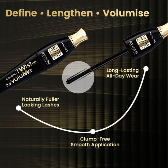 Bourjois Twist Up The Volume Ultra Mascara بورجوا تويست أب ذا فوليوم ألترا ماسكارا - Princess Cosmetics Qatar