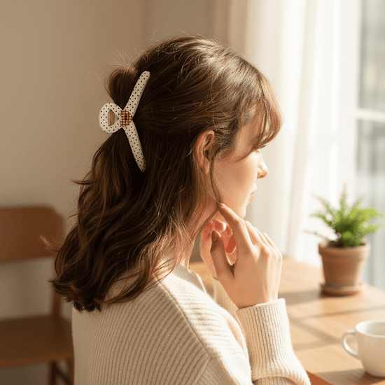 Bow Hair Clips مشابك شعر على شكل فيونكة - Princess Cosmetics Qatar