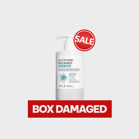 (BOX DAMAGE) APLB Glutathione Niacinamide Body Wash 300ml غسول الجسم APLB الجلوتاثيون النياسيناميد - Princess Cosmetics Qatar