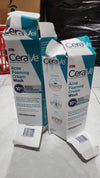 (BOX DAMAGE) CeraVe Acne Foaming Cream Wash 10% 150ml. كريم غسول رغوي لعلاج حب الشباب من سيرافيه ١٠٪ - Princess Cosmetics Qatar