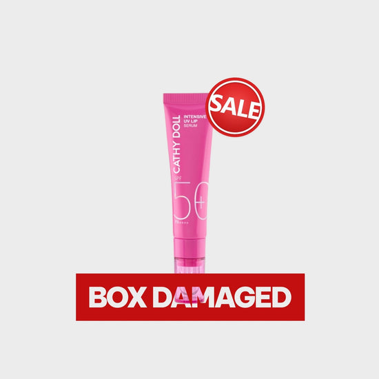 (BOX DAMAGED) Cathy Doll Intensive UV Lip Serum SPF50+ PA++++ 10ml سيروم الشفاه المكثف من كاثي دول للأشعة فوق البنفسجية - Princess Cosmetics Qatar