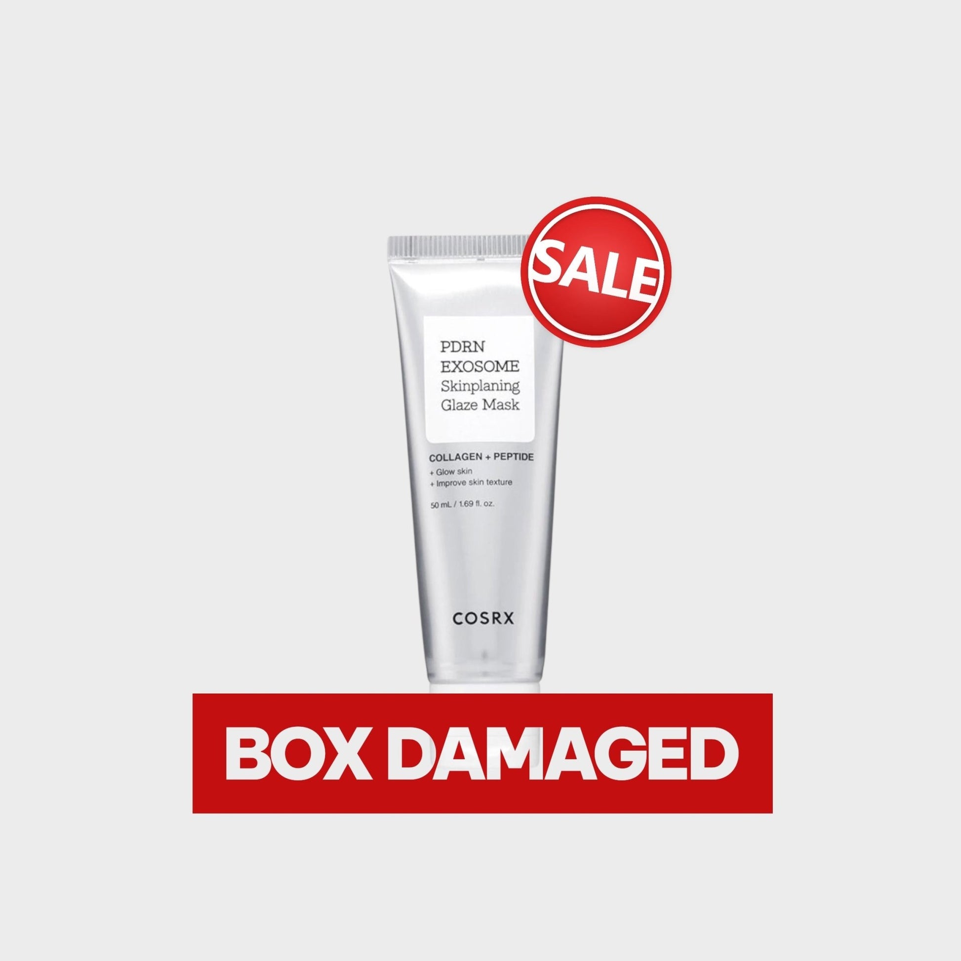 (BOX DAMAGED) Cosrx PDRN Exosome Skinplaning Glaze Mask 50ml كوسركس قناع تلميع البشرة من إكسوزوم PDRN - Princess Cosmetics Qatar