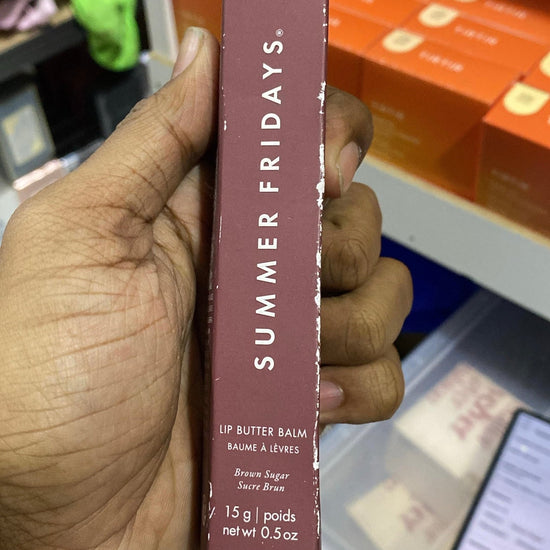 (BOX DAMAGED) Summer Fridays Lip Butter Balm 15ml سممر فرايديز بلسم زبدة الشفاه 15 مل - Princess Cosmetics Qatar