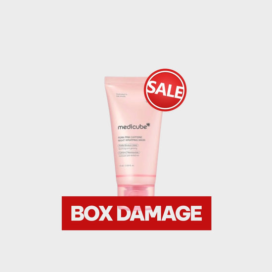 (BOX FADED) Medicube PDRN Pink Caffeine Night Wrapping Mask 75ml قناع ميديكيوب PDRN الوردي الليلي بالكافيين - Princess Cosmetics Qatar