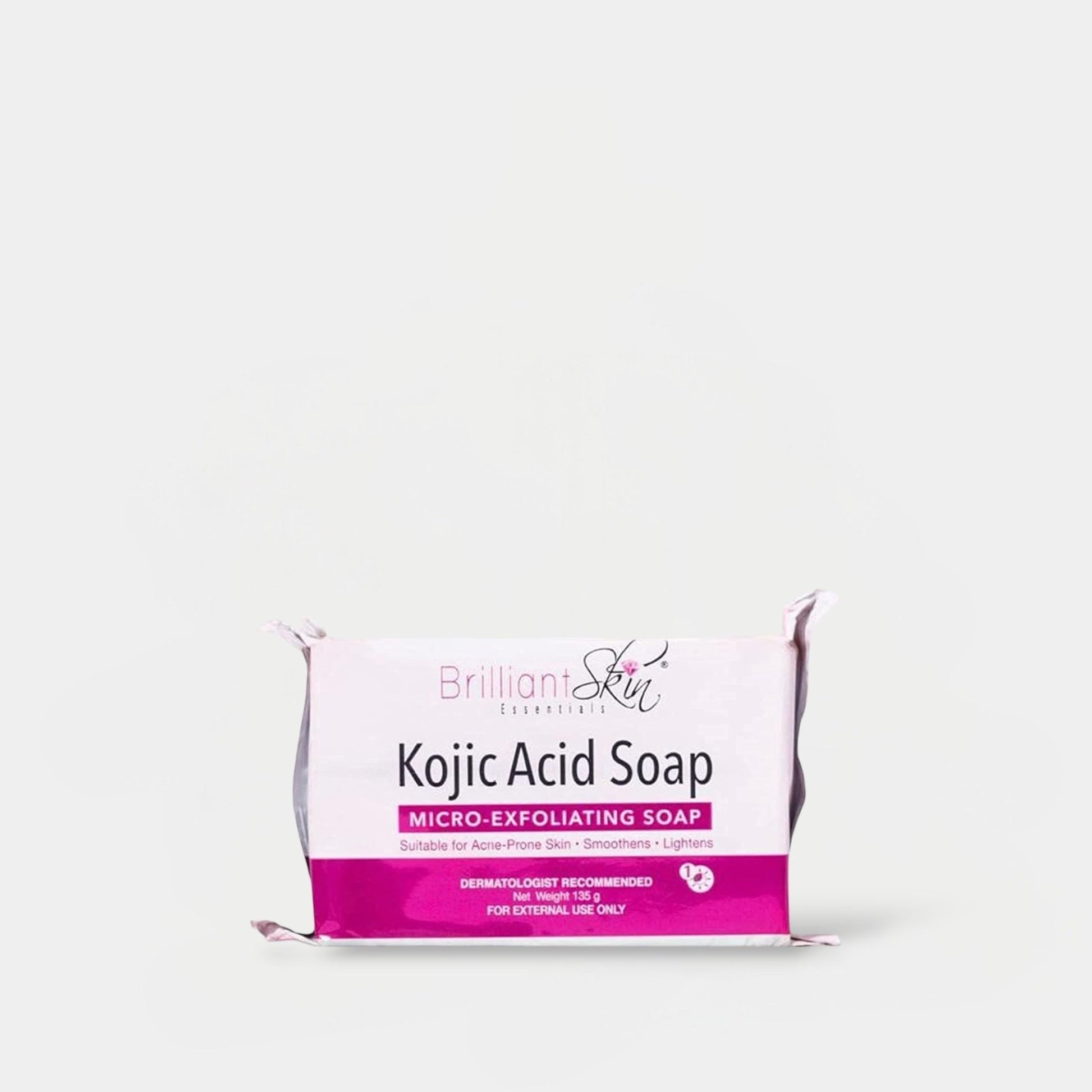 Brilliant Skin Kojic Acid Soap 135g صابون حمض الكوجيك الرائع للبشرة - Princess Cosmetics Qatar