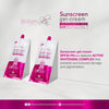 Brilliant Skin Sunscreen Gel - Cream SPF 30 PA+++ 50g جل كريم واقي من الشمس للبشرة الرائعة - Princess Cosmetics Qatar