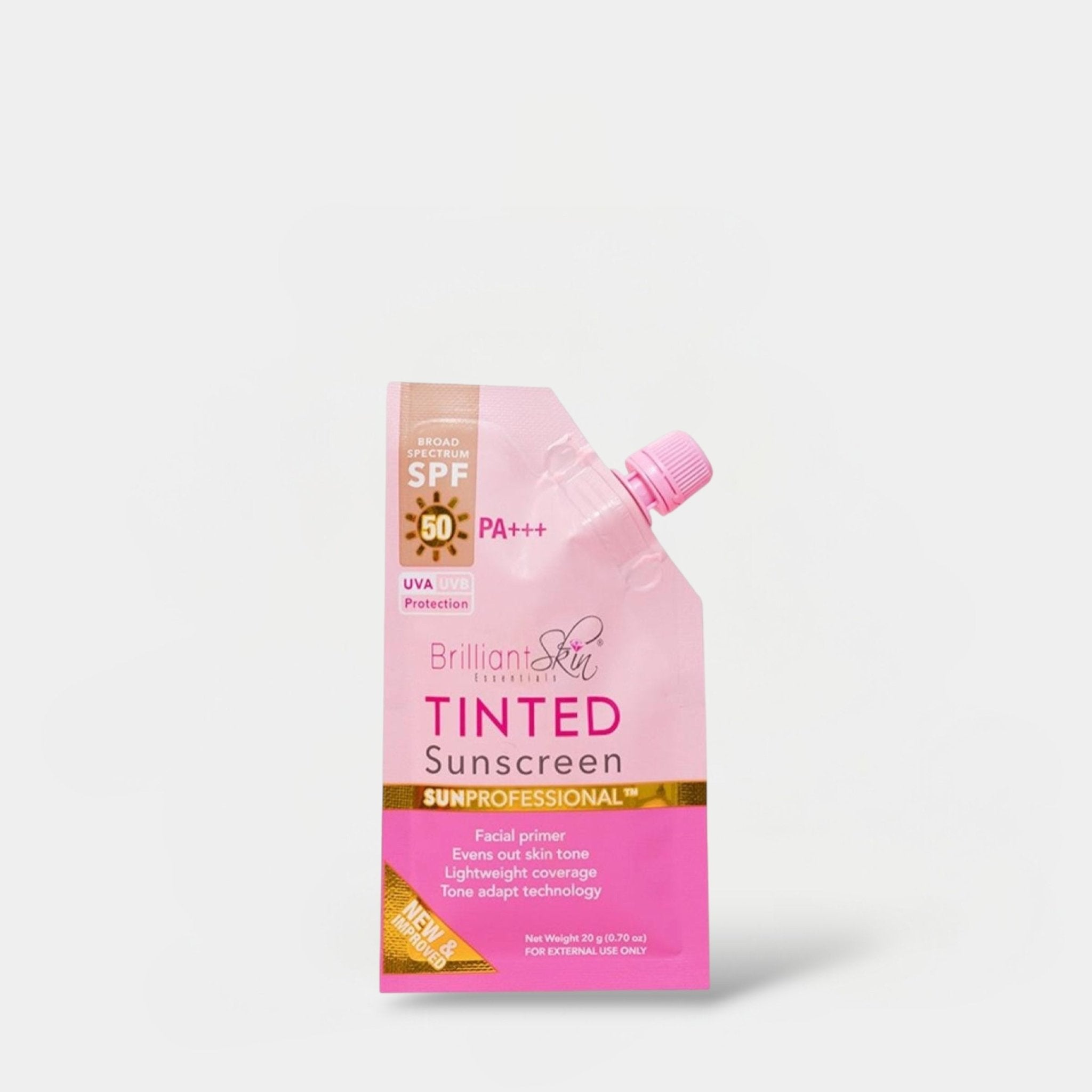 日焼け止め Brilliant Skin Tinted Sunscreen SPF50 Brilliant Skin Tinted Sunscreen 20g واقي الشمس الملون للبشرة