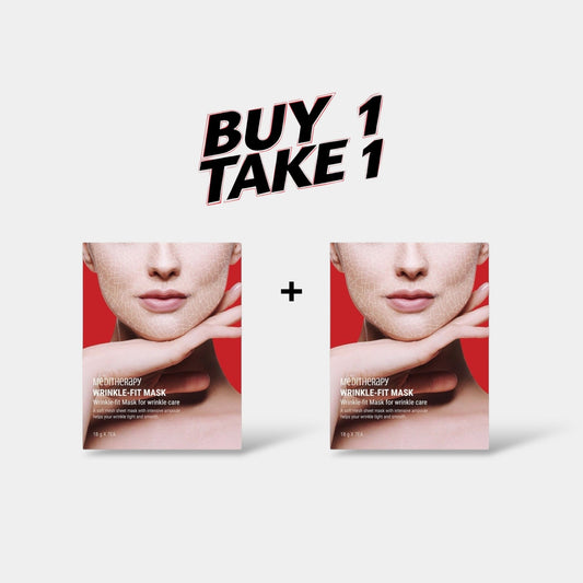 (BUY 1 GET 1) Meditherapy Wrinkle - Fit Mask قناع التجاعيد الطبية - Princess Cosmetics Qatar