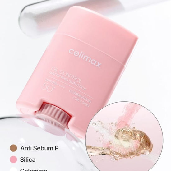 Celimax Oil Control Mattifying Sun Stick 19g سيليماكس - عصا الوقاية من الشمس للتحكم في الزيوت - Princess Cosmetics Qatar