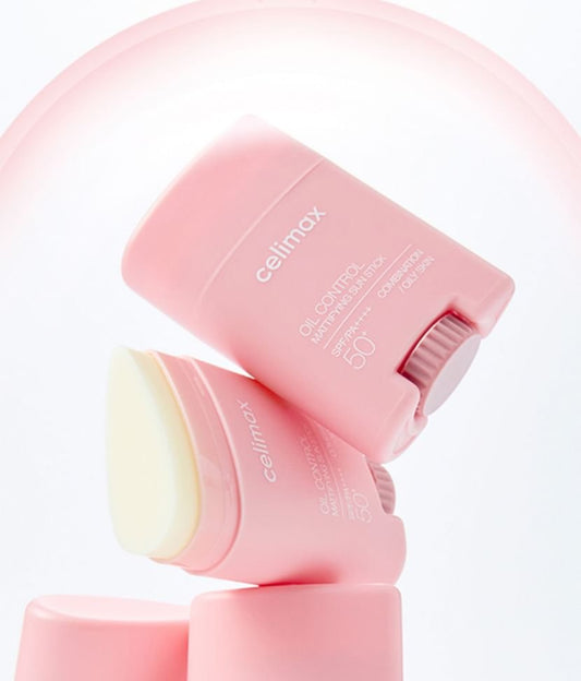 Celimax Oil Control Mattifying Sun Stick 19g سيليماكس - عصا الوقاية من الشمس للتحكم في الزيوت - Princess Cosmetics Qatar