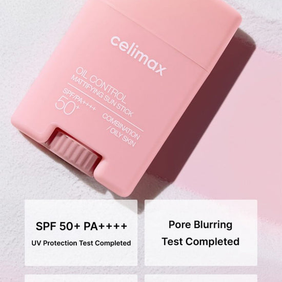 Celimax Oil Control Mattifying Sun Stick 19g سيليماكس - عصا الوقاية من الشمس للتحكم في الزيوت - Princess Cosmetics Qatar