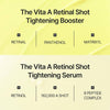Celimax The Vita-A Retinol + Retinal Shot Tightening Serum & Booster Set سيليماكس ذا فيتا-إيه ريتينول + ريتينال شوت – مجموعة سيروم وبوستر لشد البشرة - Princess Cosmetics Qatar