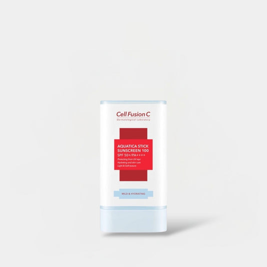 Cell Fusion C Aquatica Stick Sunscreen 100 19g سيل فيوجن سي أكواتيكا ستيك واقي شمس 100 - Princess Cosmetics Qatar