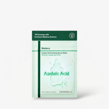 Centellian24 Madeca Azelaic Acid Calming Serum Mask (7 Sheets) قناع سيروم مهدئ بحمض الأزيليك من سنتيليان 24 ماديكا - Princess Cosmetics Qatar