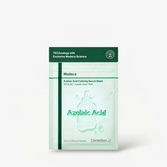 Centellian24 Madeca Azelaic Acid Calming Serum Mask (7 Sheets) قناع سيروم مهدئ بحمض الأزيليك من سنتيليان 24 ماديكا - Princess Cosmetics Qatar