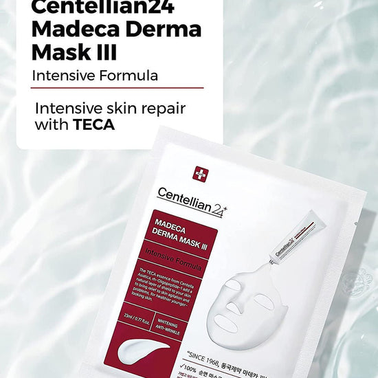 Centellian24 Madeca Derma Mask III Intensive Formula (1 Sheet) قناع ديرما ماديكا الثالث من سنتيليان24 بتركيبة مكثفة - Princess Cosmetics Qatar