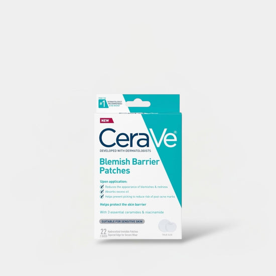 Cerave Blemish Barrier Patches (22 Patches) رقعة سيراف الواقية من العيوب - Princess Cosmetics Qatar