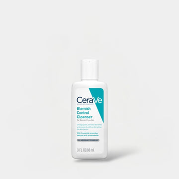 Cerave Blemish Control Cleanser Travel Size 3oz منظف سيراف للتحكم في العيوب - حجم السفر - Princess Cosmetics Qatar