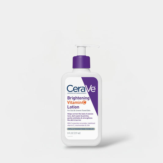 Cerave Brightening Vitamin C Lotion 237ml لوشن سيرافي لتفتيح البشرة بفيتامين سي - Princess Cosmetics Qatar
