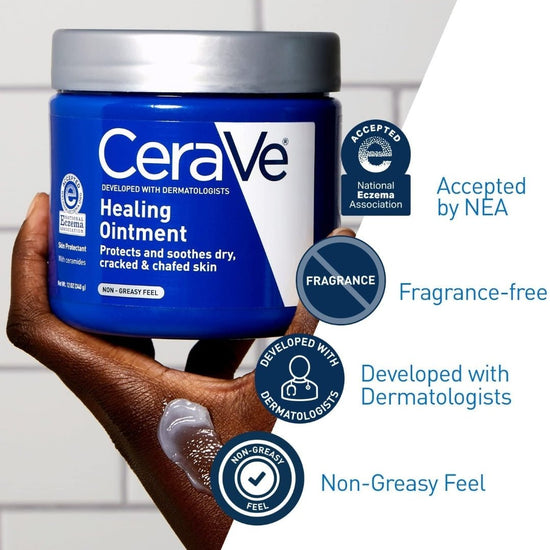 CeraVe Healing Ointment 12oz - EXPIRY: 12/2025. مرهم الشفاء من سيرافي 12 أونصة - Princess Cosmetics Qatar