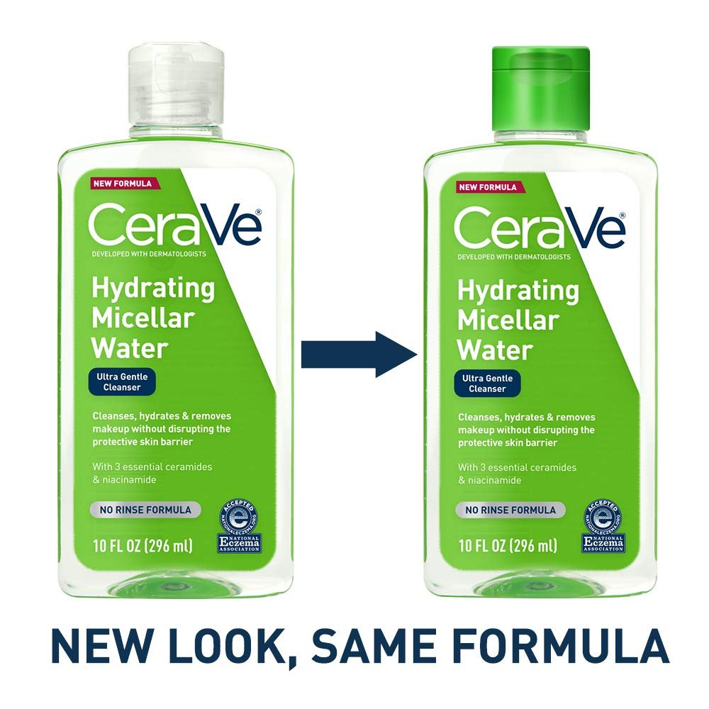 Cerave Hydrating Micellar Water 296ml - US VERSION. ماء ميسيلار مرطب من سيرافيه 296 مل - النسخة الأمريكية - Princess Cosmetics Qatar