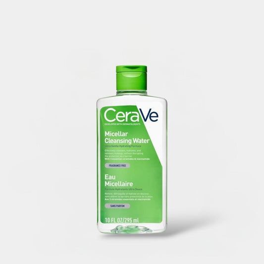 CeraVe Hydrating Micellar Water Ultra Gentle Cleanser - UK Version 295ml منظف سيرافيه المرطب بماء ميسيلار فائق اللطف - النسخة البريطانية - Princess Cosmetics Qatar