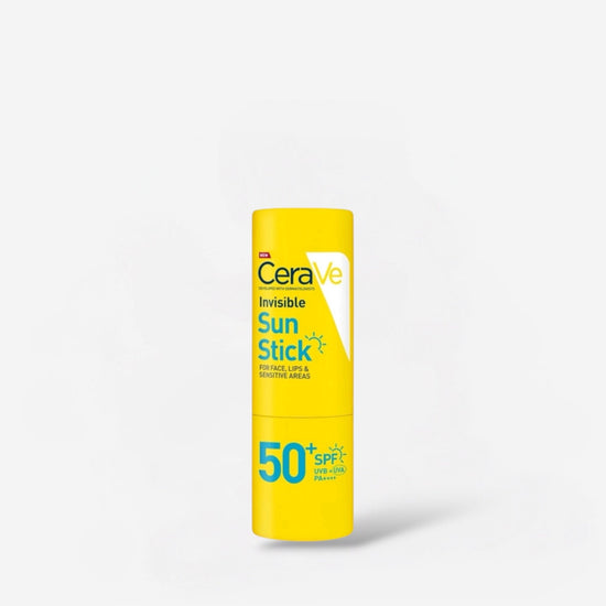 Cerave Invisible Sun Stick SPF50+ 8g سيرافي ستيك واقي شمس غير مرئي بمعامل حماية SPF50+ - Princess Cosmetics Qatar