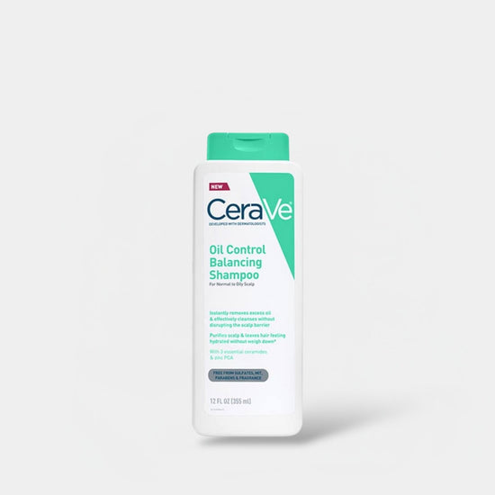 CeraVe Oil Control Balancing Shampoo 355ml شامبو سيرافي للتحكم في الزيوت وموازنة الزيوت - Princess Cosmetics Qatar