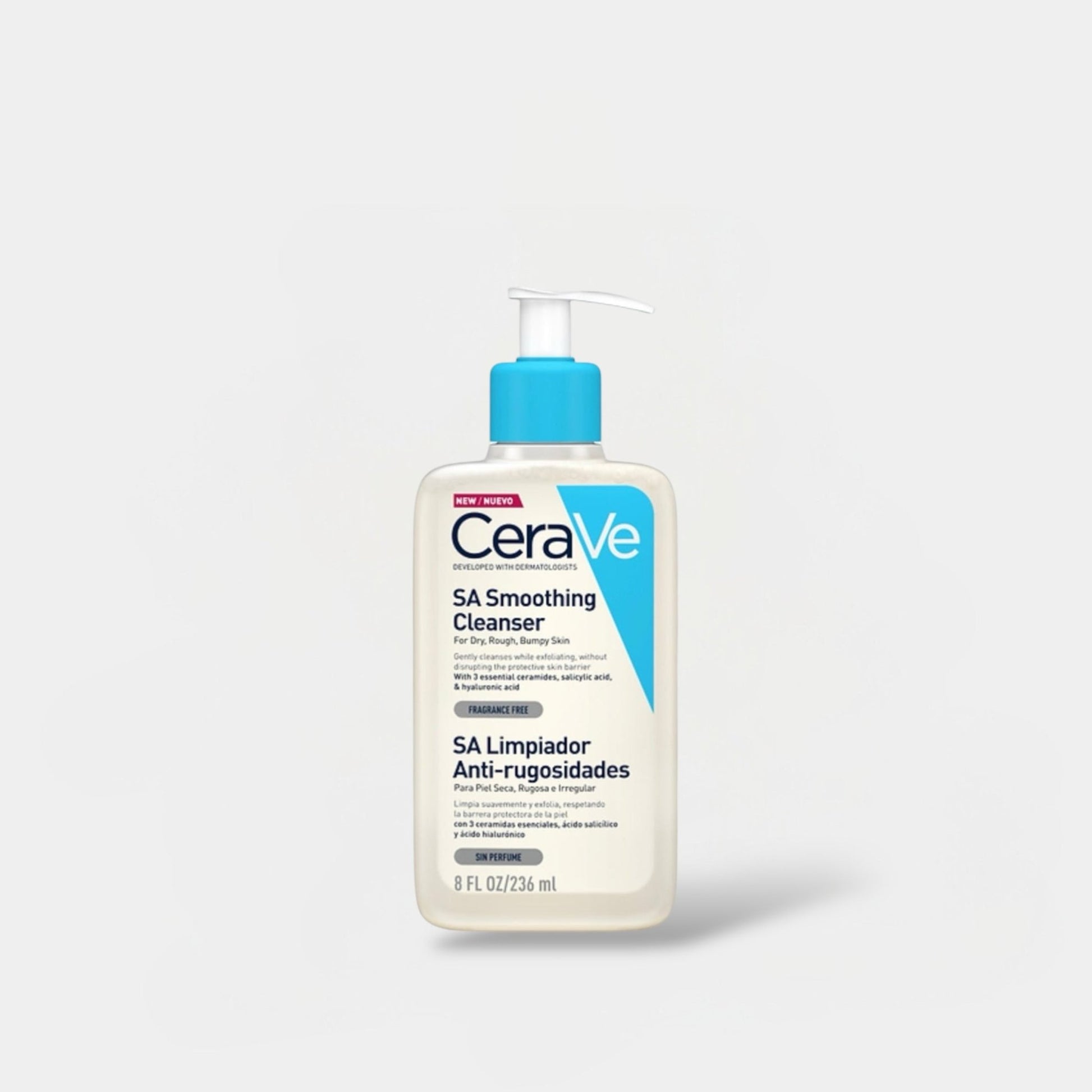 CeraVe SA Smoothing Cleanser 236ml سيرافي إس إيه منظف للتنعيم - Princess Cosmetics Qatar