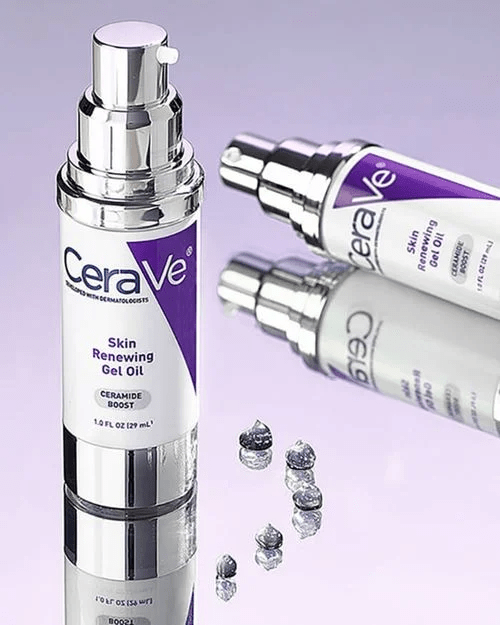 Cerave Skin Renewing Gel Oil 29ml. جل زيتي لتجديد البشرة من سيرافي، 29 مل - Princess Cosmetics Qatar