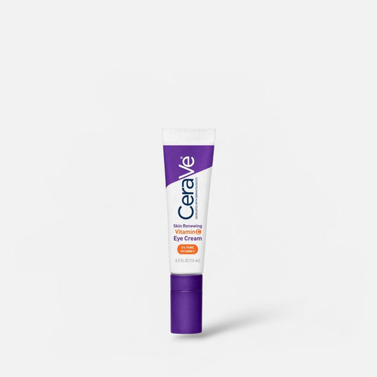 Cerave Skin Renewing Vitamin C Eye Cream 15ml كريم سيرافي لتجديد البشرة بفيتامين سي للعين - Princess Cosmetics Qatar