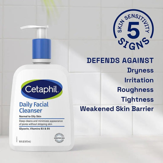 Cetaphil Daily Facial Cleanser 591ml. سيتافيل منظف الوجه اليومي - Princess Cosmetics Qatar