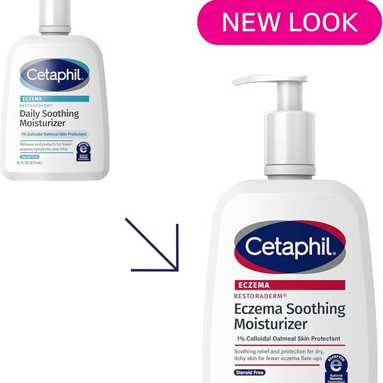 Cetaphil Eczema Soothing Moisturizer 473ml مرطب سيتافيل الملطف للإكزيما - Princess Cosmetics Qatar
