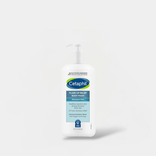 Cetaphil Flare - Up Relief Body Wash 591ml سيتافيل غسول الجسم المتجدد - Princess Cosmetics Qatar