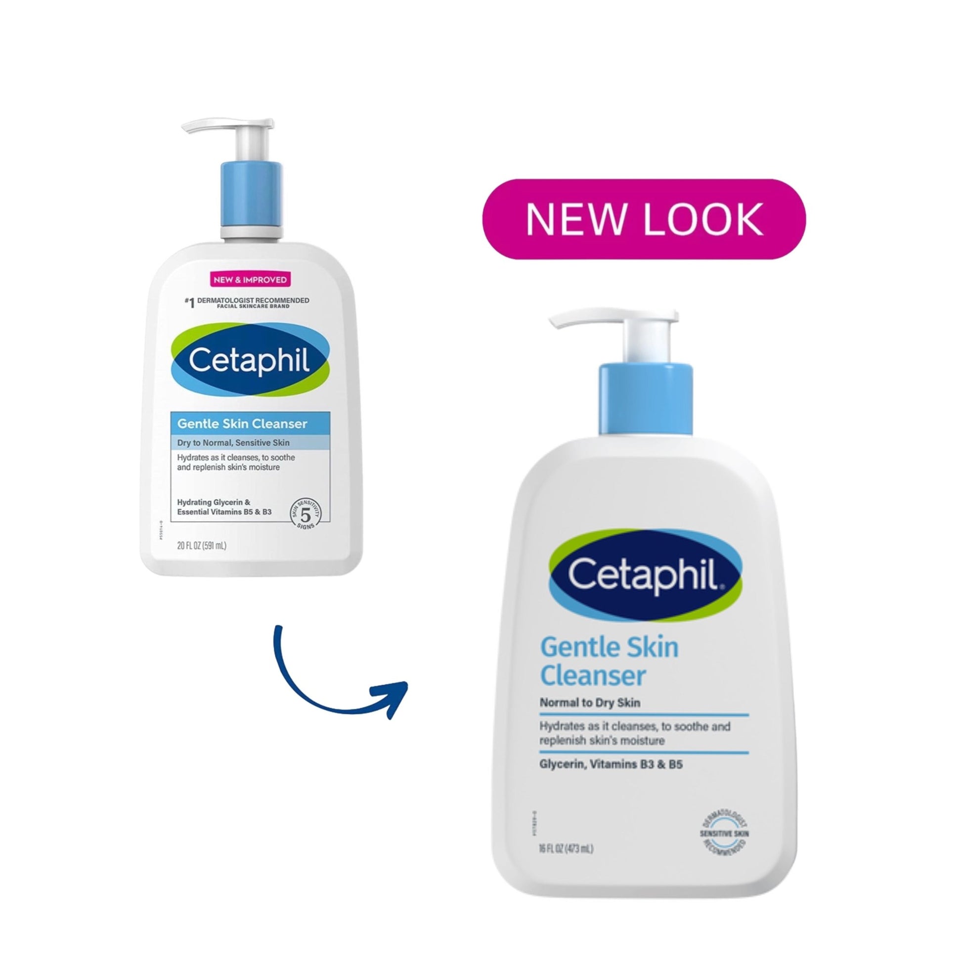 Cetaphil Gentle Skin Cleanser 591ml. سيتافيل منظف البشرة اللطيف - Princess Cosmetics Qatar