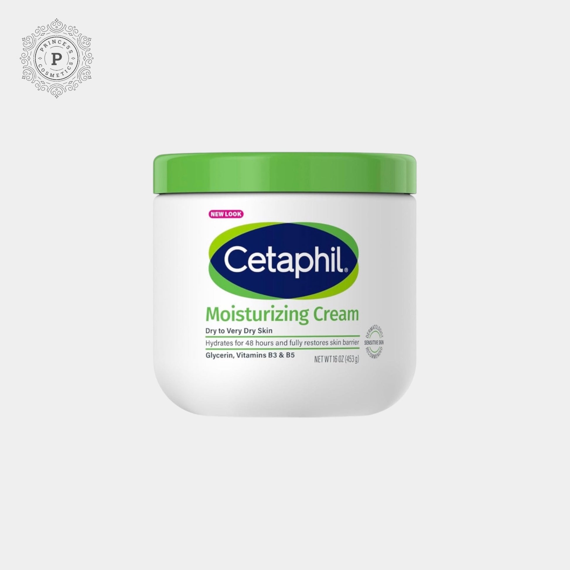 Cetaphil Moisturizing Cream سيتافيل كريم مرطب - Princess Cosmetics Qatar