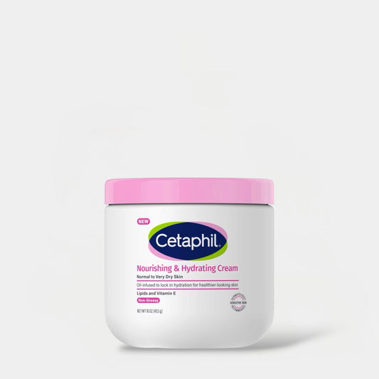 Cetaphil Nourishing & Hydrating Cream 453g كريم سيتافيل المغذي والمرطب - Princess Cosmetics Qatar