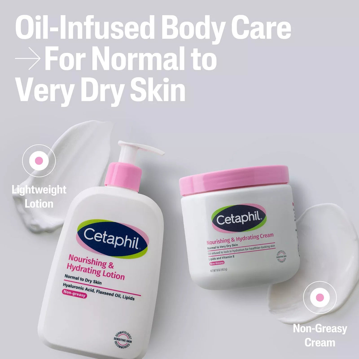 Cetaphil Nourishing & Hydrating Cream 453g كريم سيتافيل المغذي والمرطب - Princess Cosmetics Qatar